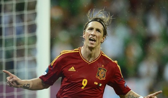 2012欧洲杯C组:西班牙4-0爱尔兰球迷PK图-中