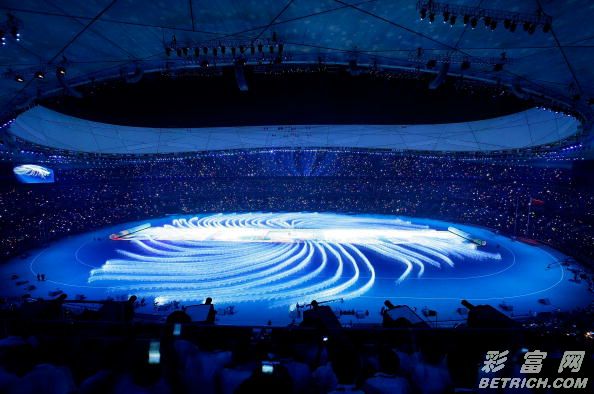 2008北京奥运会开幕式 鸟巢上演震撼瞬间
